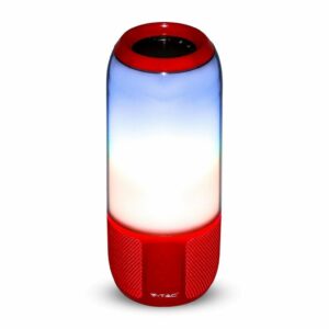 2*3W LED Bluetooth Speaker with USB&Tf Card Slot Red