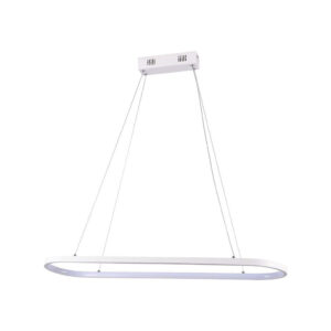 24W LED Hanging Lamp (80*20*100CM) 3000K White Body