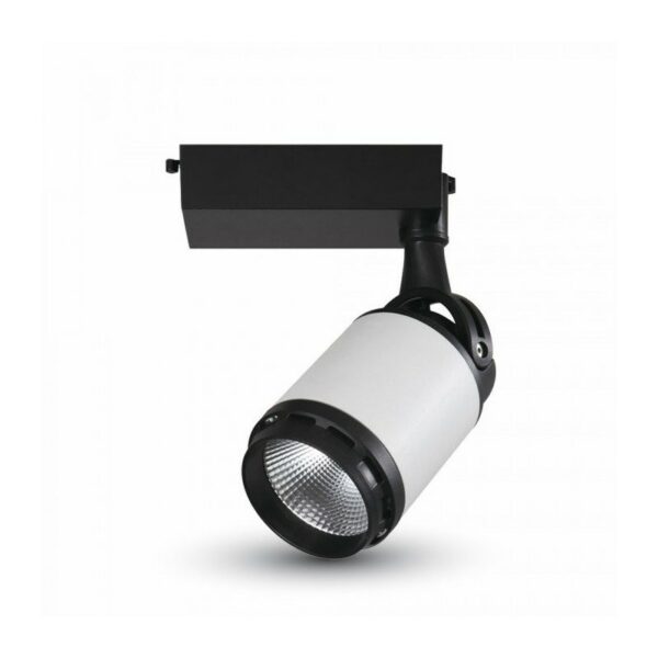 25W LED Track Light Black&White Body 6000K