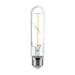 2W T30 LED Filament Bulb Clear Glass 3000K E27