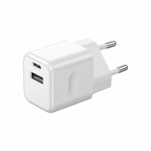 30W Charging Adapter with 1Pd + 1 Qc Port White