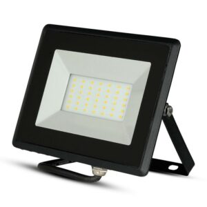 30W LED Floodlight E-Series SMD Black Body 4000K