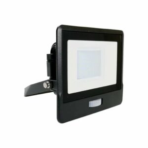 30W LED PIR Sensor Floodlight Samsung Chip Black Body 3000K