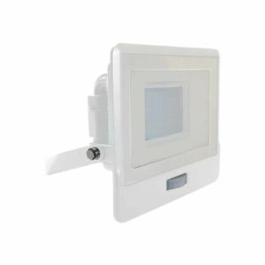 30W LED PIR Sensor Floodlight Samsung Chip White Body 3000K