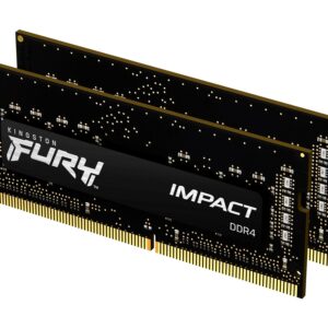 32GB (2x16GB) DDR4 3200MT/s CL20 FURY Impact Black PnP