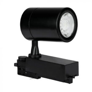 35W LED Track Light Black Body 6400K