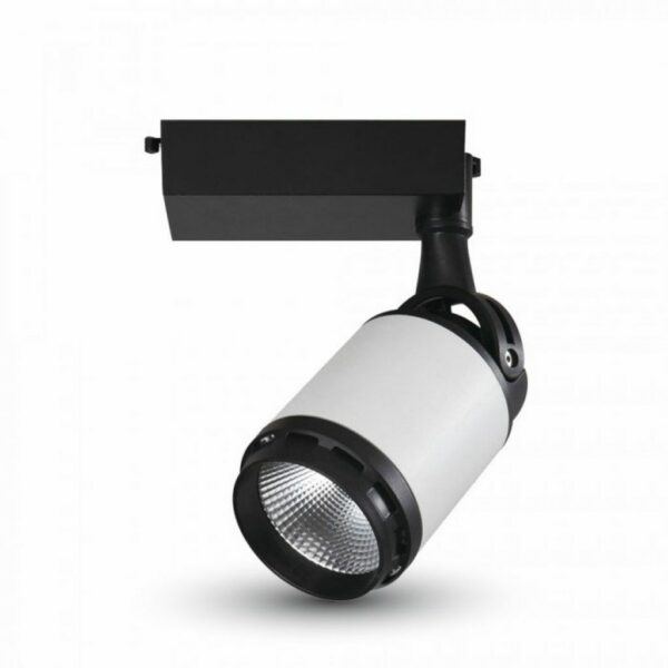 35W LED Track Light Black&White Body 6000K