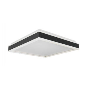 38W LED Designer Light Black Square 4000K