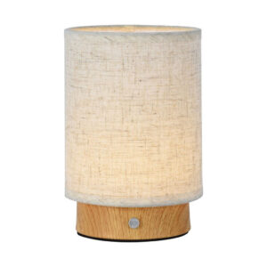 3W LED Fabric Table Lamp 3000K Beige Body