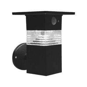 3W LED Solar Wall Lamp With Pir Sensor & Battery 2200MA LI 3.7V