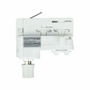 4 Track Light Adaptor White Adattatore Binario > 220V