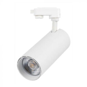 40W LED COB Tracklight 3in1 White Body