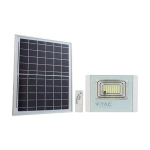 40W Led Solar Floodlight 6400K White Body