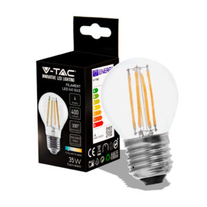 4W G45 Filament Bulb 6500K E27