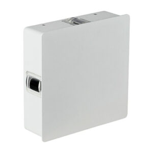 4W LED Wall Light White Body Square 3000K IP65