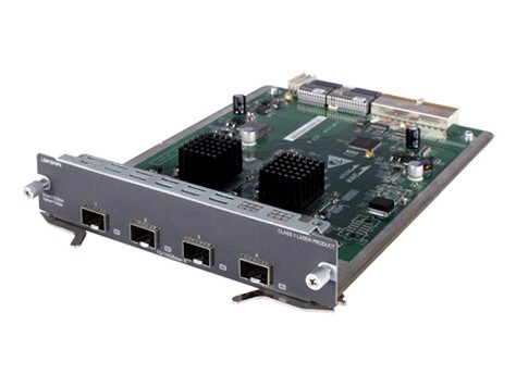 5800 4-port 10GbE SFP+ Module - 10 Gigabit Ethernet - Fast Ethernet - Gigabit Ethernet - 10,100,1000,10000 Mbit/s - HP 5800