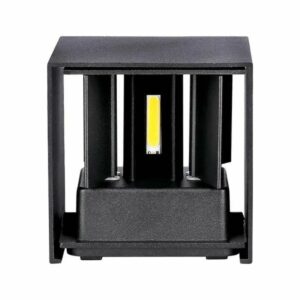 5W Wall Lamp Bridgelux Chip 4000K Black Square