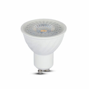 6W GU10 Ripple Plastic Spotlight with Samsung Chip 4000K 110° Dimmable