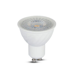 6W GU10 Ripple Plastic Spotlight with Samsung Chip 6500K 110° Dimmable