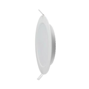 6W LED Backlit Recessed Panel Round 3000K