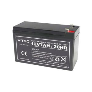 7Ah 12V Lead Acid Battery T1 151*65*94(100)Mm