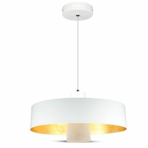 7W LED Pendant Light (Acrylic) White Lamp Shade 340*190mm 4000K