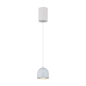 8.5W LED Hanging Lamp Φ100 White Body 3000K