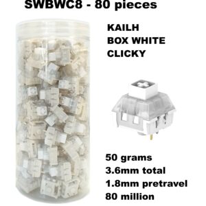 80 Sottotastikailh Box White Click-Bar