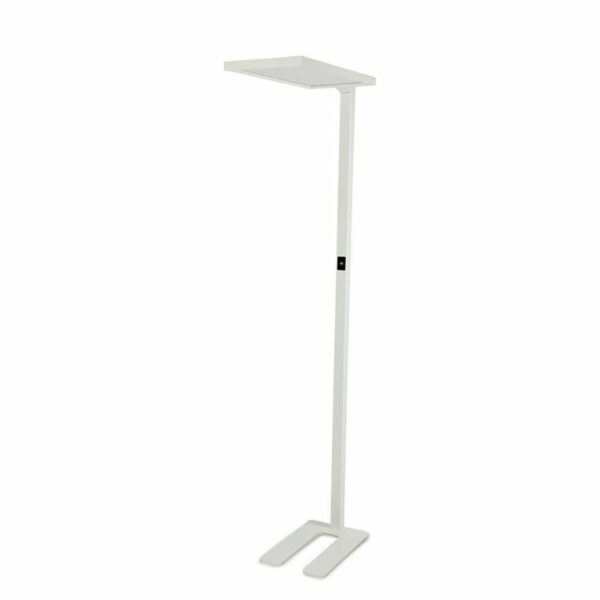 80W LED Floor Lamp Touch Dimming White 4000K