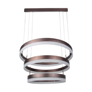 86W Soft Light Chandelier Dimmable Coffee 3000K