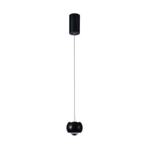 9W LED Designer Hanging Lamp (10*10*100CM) Black 3000K