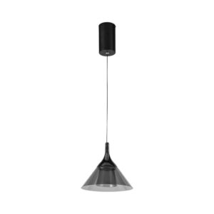 9W LED Designer Hanging Lamp (19.5*17.5*100CM) Black 3000K