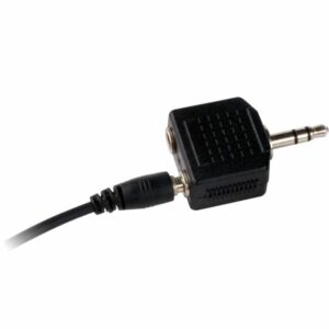 ADJ ADATTATORE AUDIO DA 1 3,5MM MASCHIO A 2X 3,5 JACK FEMMINA 11.99.4440