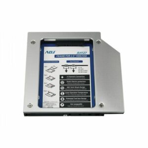 ADJ CADDY HDD/SSD SATA-III PER DRIVE CD/DVD 7/9,5/12,5MM AH127 120-00023