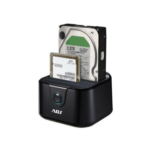 ADJ DOCKING STATION SATA TASTO CLONE - USB 3.0 - NERO 120-00014