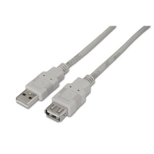 AISENS A101-0012 cavo USB 1 m USB 2.0 USB A Beige