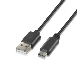 AISENS A107-0050 cavo USB 0,5 m USB 2.0 USB A USB C Nero