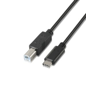 AISENS A107-0054 cavo USB 2 m USB 2.0 USB C USB B Nero