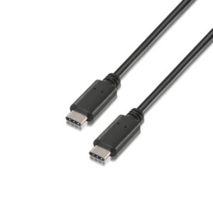 AISENS A107-0055 cavo USB 0,5 m USB 2.0 USB C Nero