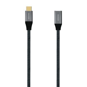 AISENS A107-0635 cavo USB 1 m USB4 Gen 2x2 USB C Grigio