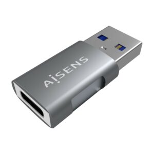 AISENS A108-0655 adattatore per inversione del genere dei cavi USB C USB A Grigio