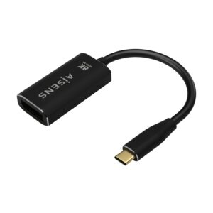 AISENS A109-0690 cavo e adattatore video 0,15 m USB tipo-C DisplayPort Nero