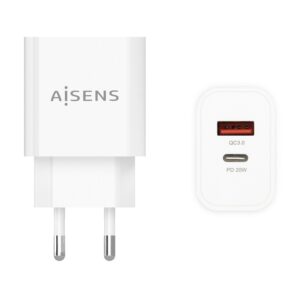 AISENS A110-0681 Caricabatterie per dispositivi mobili Bianco Interno