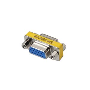 AISENS A114-0082 adattatore VGA D-sub D-sub Blu, Argento