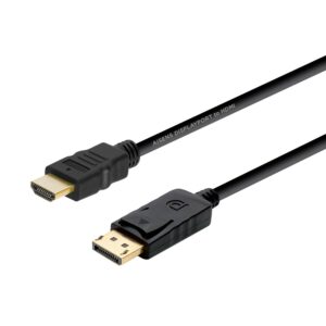 AISENS A125-0364 cavo e adattatore video 2 m DisplayPort HDMI Nero