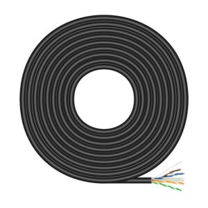 AISENS A135-0675 cavo di rete Nero 100 m Cat6 U/UTP (UTP)