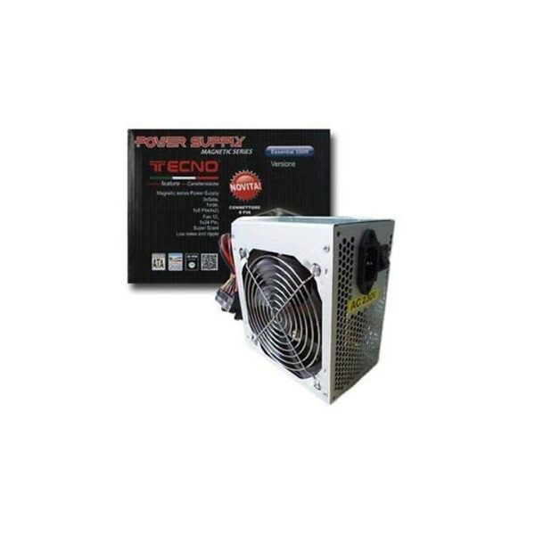 ALIMENTATORE ATX 24PIN 550W TECNO ACCESSORI BIG FUN RETAIL ESSENTIAL