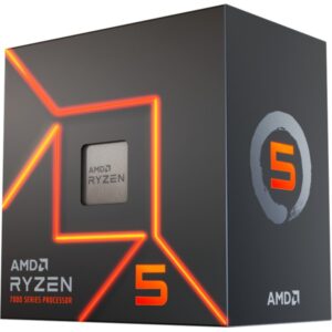 AMD PROCESSORE CPU 6-CORE RYZEN 5 7600 3,8GHZ SOCKET AM5 100-100001015BOX