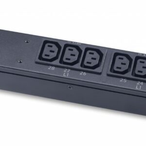 APC Rack PDU, Basic, Zero U, 11 kW, 230V, (36) C13 & (6) C19 unita di distribuzione dell'energia (PDU) 42 presa(e) AC 0U Nero