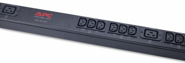 APC Rack PDU, Basic, Zero U, 11 kW, 230V, (36) C13 & (6) C19 unita di distribuzione dell'energia (PDU) 42 presa(e) AC 0U Nero